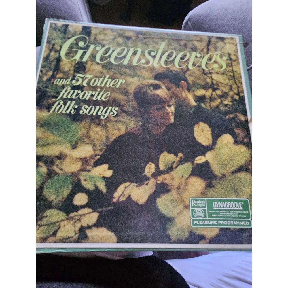 Greensleeves & 51 Other Favorite Folk Songs Vinyl Box Set Reader’s Digest